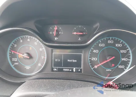 2018 Chevrolet Cruze Lt Auto из США, поврежденный, VIN 1G1BE5SM8J7122517